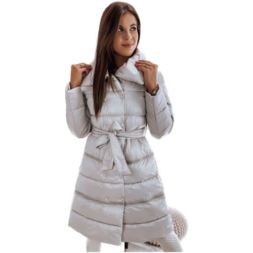 Textil Ženy Prošívané bundy D Street Dlouhý kabát/bunda London Premium béžová Béžová