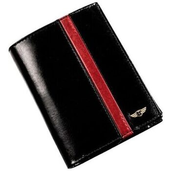 Peterson  Pánská peněženka Lai černo-červená  Peněženky Černá