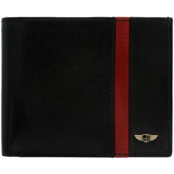 Peterson Peněženky Pánská peněženka Yrini černo-červená - Černá