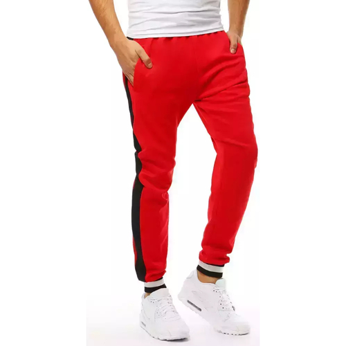 Textil Muži Teplákové kalhoty D Street Pánské tepláky Nan červená Červená