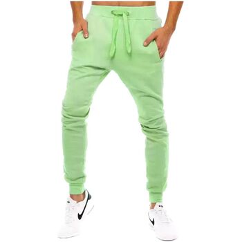 Textil Muži Teplákové kalhoty D Street Pánské tepláky Yzeri světle zelená Zelená