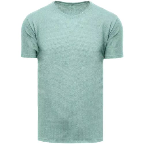 Textil Muži Trička s krátkým rukávem D Street Pánské tričko s krátkým rukávem Onga světle zelená Zelená