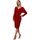 Textil Ženy Krátké šaty Bewear Dámské mini šaty Gyengi M523 červená Červená