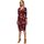 Textil Ženy Krátké šaty Bewear Dámské mini šaty Gyolin M524 černo-červená Černá/Červená