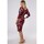 Textil Ženy Krátké šaty Bewear Dámské mini šaty Gyolin M524 černo-červená Černá/Červená