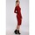 Textil Ženy Krátké šaty Made Of Emotion Dámské midi šaty Gyurmey M542 červená Červená
