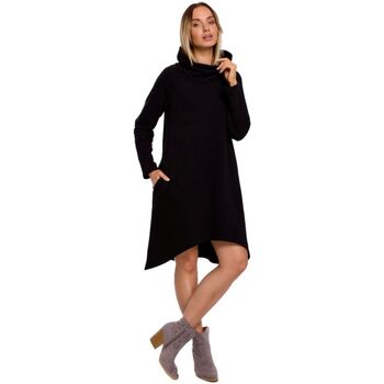 Textil Ženy Krátké šaty Made Of Emotion Dámské mikinové šaty Resaal M551 černá Černá