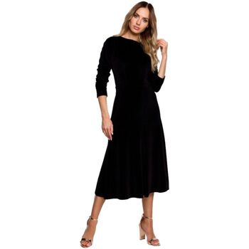 Textil Ženy Krátké šaty Made Of Emotion Dámské midi šaty Tiollohn M557 černá Černá
