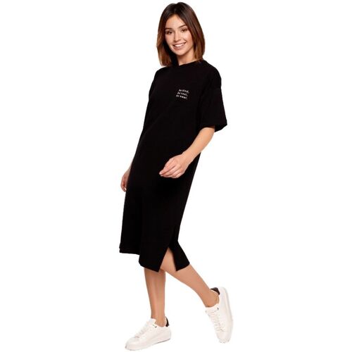 Textil Ženy Krátké šaty Bewear Dámské mikinové šaty Gyon B197 černá Černá