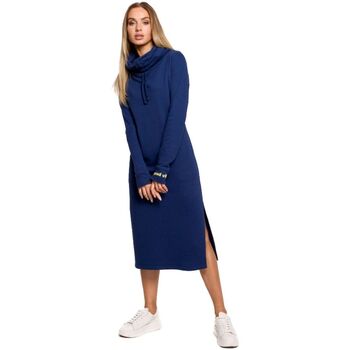 Textil Ženy Krátké šaty Made Of Emotion Dámské mikinové šaty Nyima M622 tmavě modrá Tmavě modrá