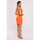 Textil Ženy Krátké šaty Made Of Emotion Dámské mini šaty Yema M681 oranžová Oranžová