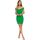 Textil Ženy Krátké šaty Made Of Emotion Dámské mini šaty Yema M681 zelená Zelená
