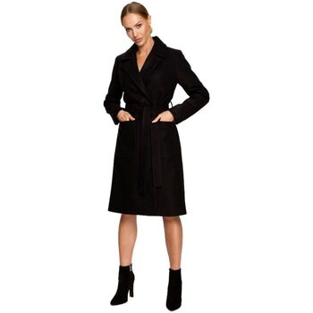 Bewear Kabáty Dámský fleecový kabát Nilon M708 černá - Černá