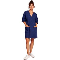 Textil Ženy Krátké šaty Bewear Dámské mini šaty Rabyang B233 tmavě modrá Tmavě modrá