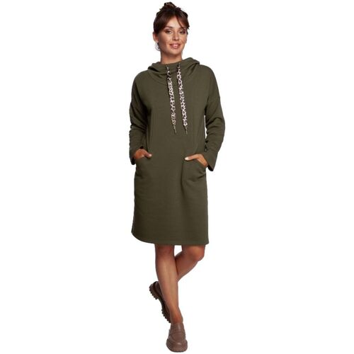 Textil Ženy Krátké šaty Bewear Dámské mini šaty Man B238 olivová Zelená