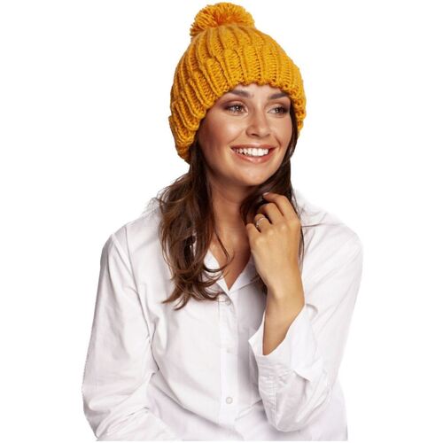 Textilní doplňky Ženy Čepice Bewear Dámská čepice Eeloh BK101 medová Oranžová