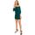 Textil Ženy Krátké šaty Made Of Emotion Dámské mini šaty Sona M723 smaragdová Zelená