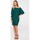 Textil Ženy Krátké šaty Made Of Emotion Dámské mini šaty Sona M723 smaragdová Zelená