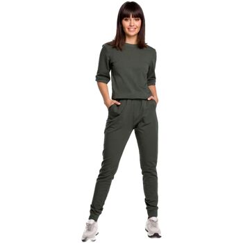 Textil Ženy Overaly / Kalhoty s laclem Bewear Dámský overal Sirrohn B104 vojenská zelená Zelená