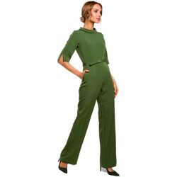 Textil Ženy Overaly / Kalhoty s laclem Made Of Emotion Dámský overal Ne M463 zelená Zelená