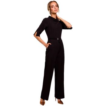 Textil Ženy Overaly / Kalhoty s laclem Made Of Emotion Dámský overal Ne M463 černá Černá