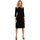 Textil Ženy Krátké šaty Made Of Emotion Dámské mini šaty Muelan M335 černá Černá