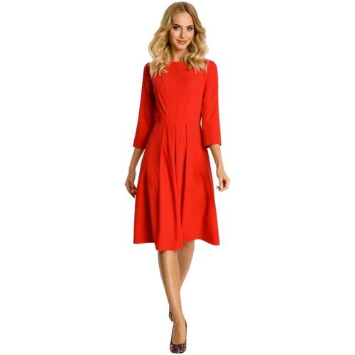 Textil Ženy Krátké šaty Made Of Emotion Dámské mini šaty Muelan M335 červená Červená