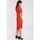 Textil Ženy Krátké šaty Bewear Dámské mini šaty Yi B056 červená Červená