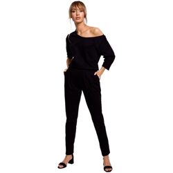 Textil Ženy Overaly / Kalhoty s laclem Made Of Emotion Dámský overal Jampa M497 černá Černá
