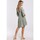 Textil Ženy Krátké šaty Made Of Emotion Dámské květované šaty Nario M521 zelená Zelená