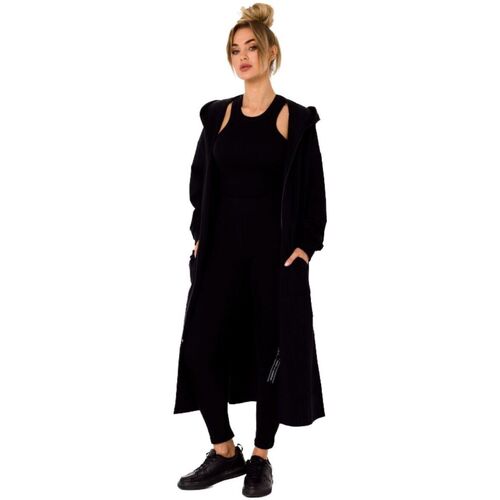 Textil Ženy Saka / Blejzry Made Of Emotion Dámské sako Thokmay M729 černá Černá