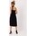 Textil Ženy Krátké šaty Made Of Emotion Dámské midi šaty Gwenhwynna M736 černá Černá