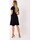 Textil Ženy Krátké šaty Made Of Emotion Dámské mini šaty Horro M741 černá Černá