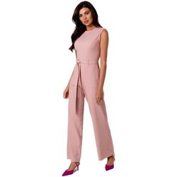 Textil Ženy Overaly / Kalhoty s laclem Bewear Dámský overal Astondole B256 růžová Růžová