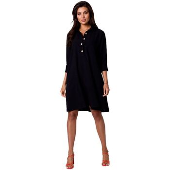 Bewear Krátké šaty Dámské košilové šaty Ganiervydd B257 černá - Černá