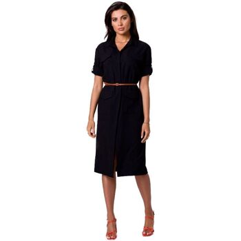 Bewear Krátké šaty Dámské mini šaty Kundry B258 černá - Černá