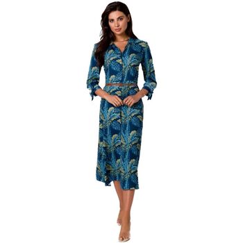 Textil Ženy Krátké šaty Bewear Dámské mini šaty Claramur B259 tmavě modrá Tmavě modrá