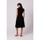 Textil Ženy Krátké šaty Bewear Dámské midi šaty Isodamors B261 černá Černá