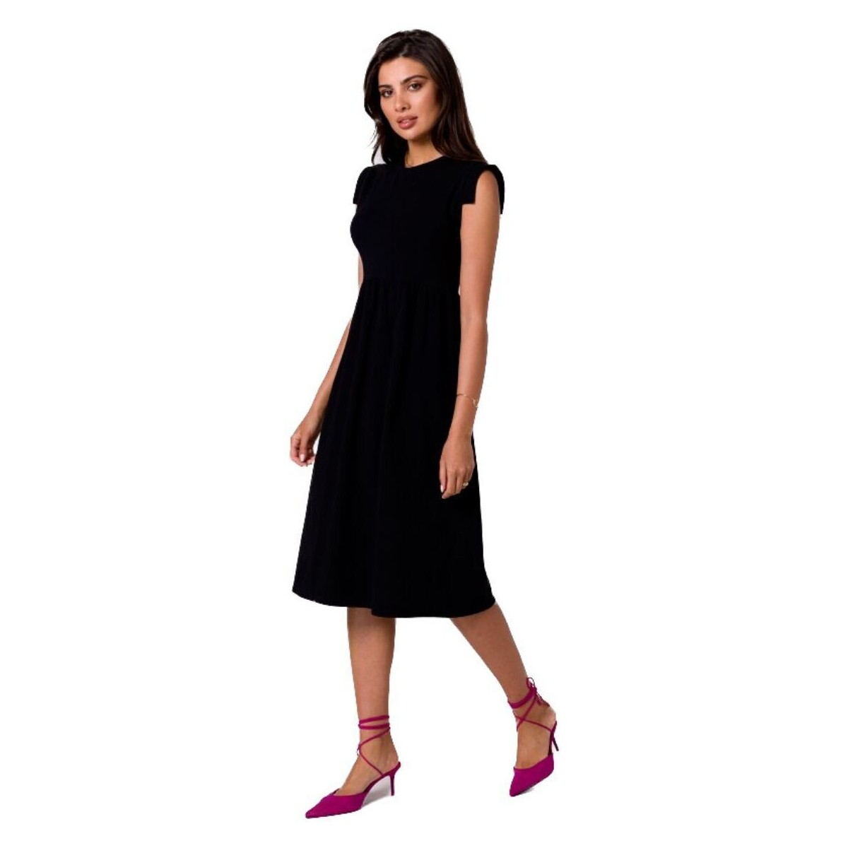Textil Ženy Krátké šaty Bewear Dámské mini šaty Clariwse B262 černá Černá