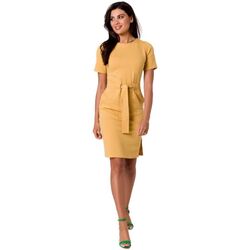 Textil Ženy Krátké šaty Bewear Dámské mini šaty Viflor B263 medová Žlutá