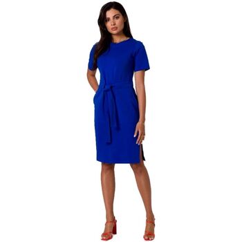 Bewear Krátké šaty Dámské mini šaty Viflor B263 královsky modrá - Tmavě modrá