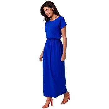 Bewear Krátké šaty Dámské maxi šaty Condwindrie B264 královsky modrá - Tmavě modrá