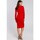 Textil Ženy Krátké šaty Stylove Dámské mini šaty Essylte S152 červená Červená