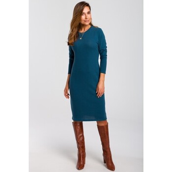 Textil Ženy Krátké šaty Stylove Dámské mini šaty Estrilon S178 oceánská modř Tmavě modrá