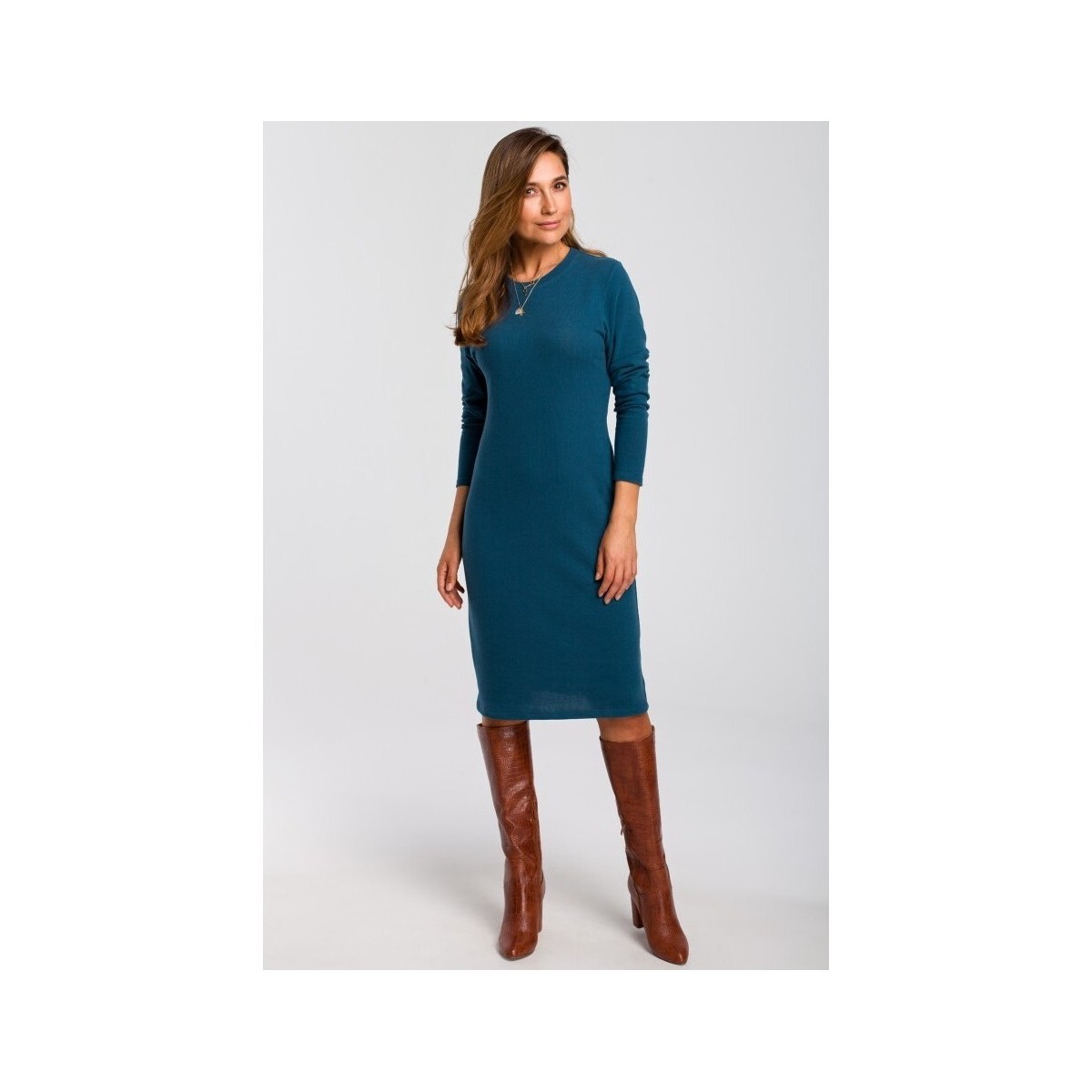 Textil Ženy Krátké šaty Stylove Dámské mini šaty Estrilon S178 oceánská modř Tmavě modrá