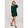 Textil Ženy Krátké šaty Makover Dámské mini šaty Astondole K148 zelená Zelená