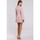Textil Ženy Krátké šaty Makover Dámské mini šaty Sebiloena K021 tmavě růžová Růžová