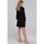 Textil Ženy Krátké šaty Makover Dámské mini šaty Cudes K078 černá Černá
