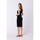 Textil Ženy Krátké šaty Stylove Dámské mini šaty Lilott S342 černá Černá