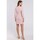 Textil Ženy Krátké šaty Makover Dámské mini šaty Anglines K034 tmavě růžová Růžová